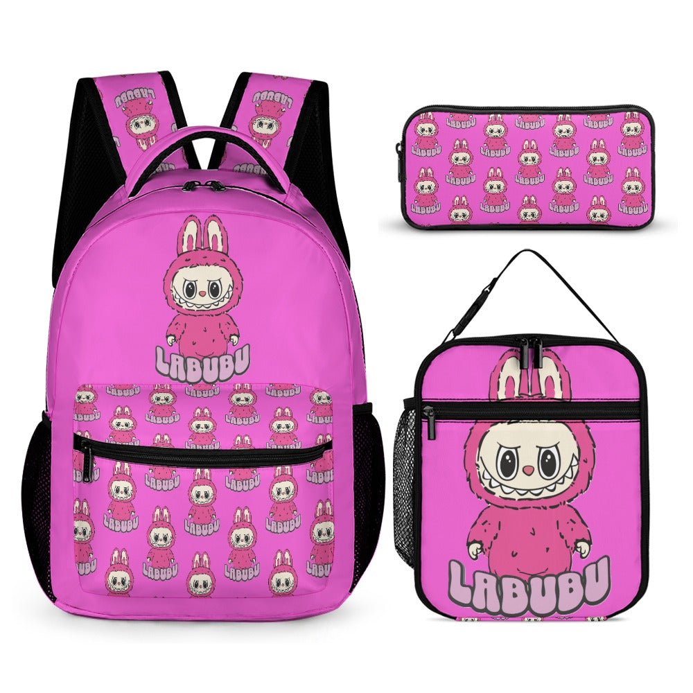 10 Options - Labubu Backpack Bundle Three piece set combination - Back to School Bundles - 10 different options to choose from!