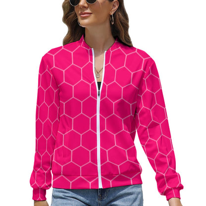 Designer Style Women's Long Sleeve Zipper Jacket (10 Options) - KSC's Limited Edition Collections