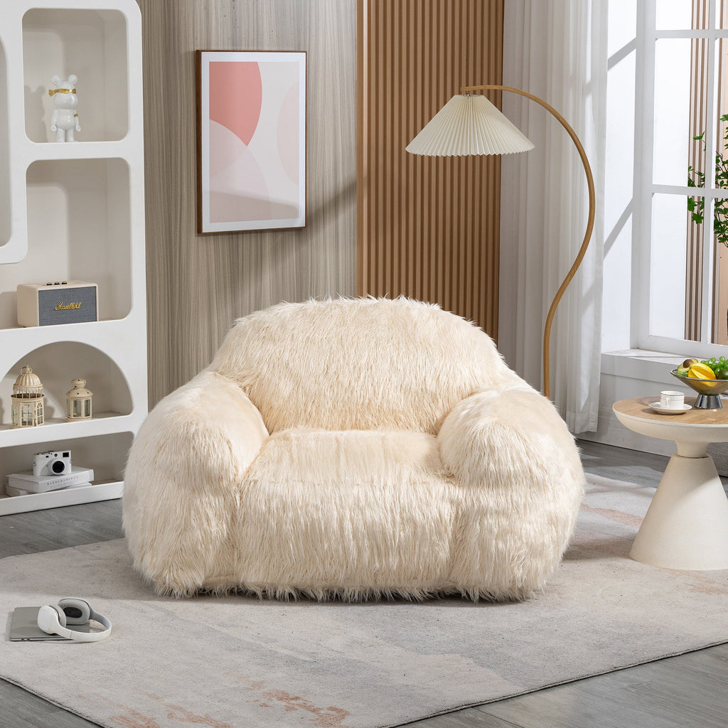 Comfy Bean Bag Chair Lazy Sofa Bean Bag Chair Adult, Teen High Density Foam