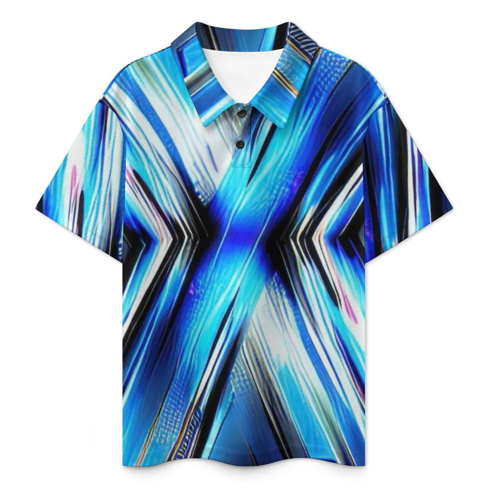 KSC's Exclusive Kids Designs- Young Men's/Boys New Kid's Shoulder buttoned polo shirt