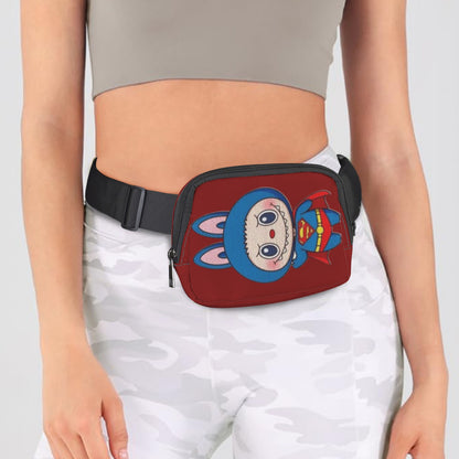 🦸‍♂️Labubu Hero Trio Fanny – Justice League Power, Pocket-Sized - Labubu Heros (Superman, Batman, Hulk) Cross Body Bags - Fanny Packs for Adults Kids