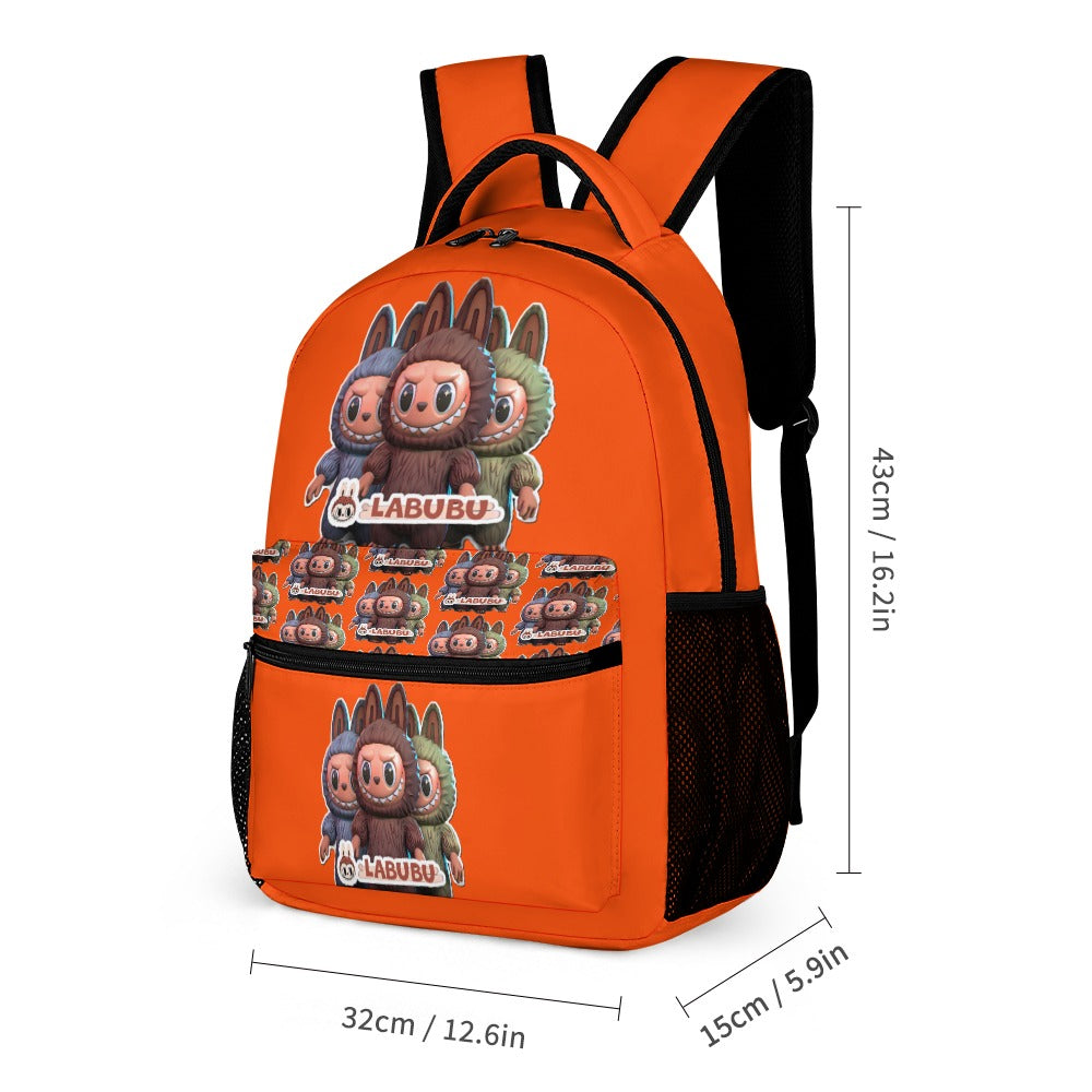 NEW Three Piece Labubu Backpack Bundle - 9 different options  - Back To School Deal