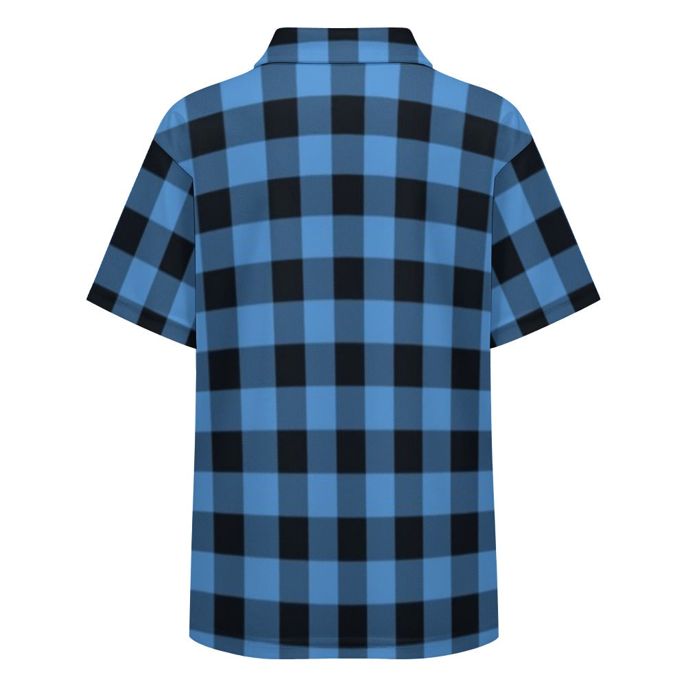 KSC's Exclusive Kids Designs- Young Men's/Boys New Kid's Shoulder buttoned polo shirt