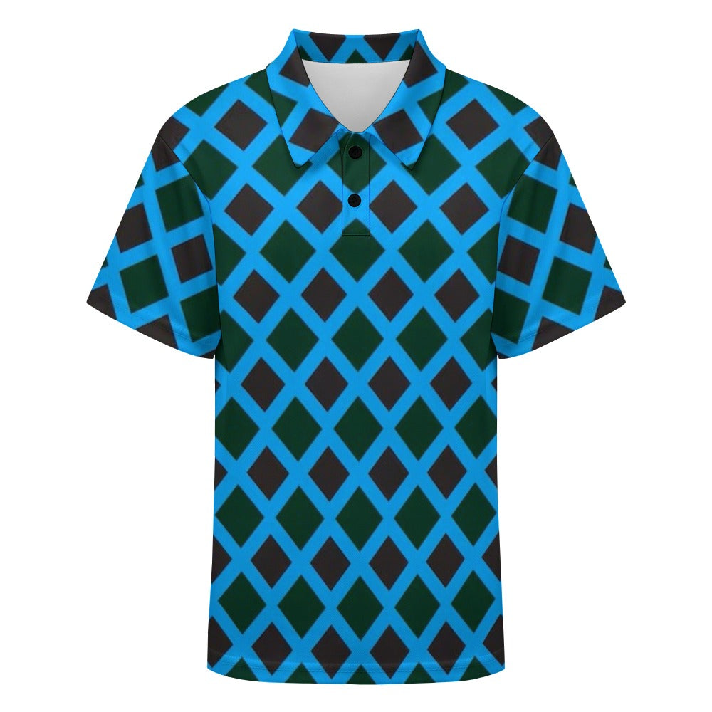 KSC's Exclusive Kids Designs- Young Men's/Boys New Kid's Shoulder buttoned polo shirt