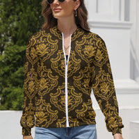 Women's Long Sleeve Zipper Jacket (10 Options) - KSC's Limited Edition Designer Collections