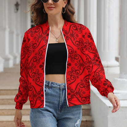 Women's Long Sleeve Zipper Jacket (10 Options) - KSC's Limited Edition Designer Collections