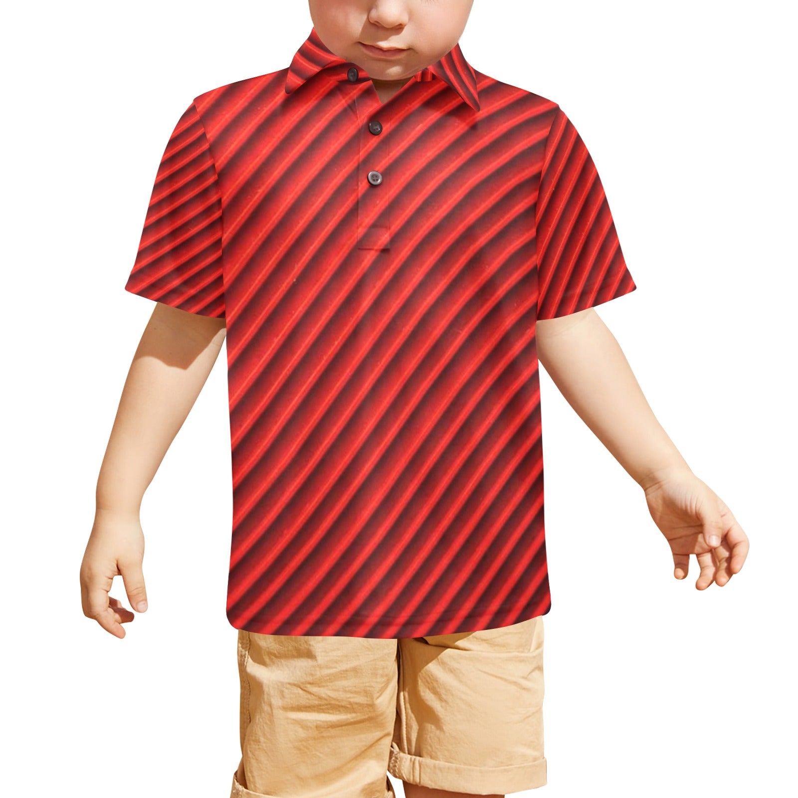 KSC's Exclusive Designs Little Boys' Polo Shirt T55 - 10 Options Inside