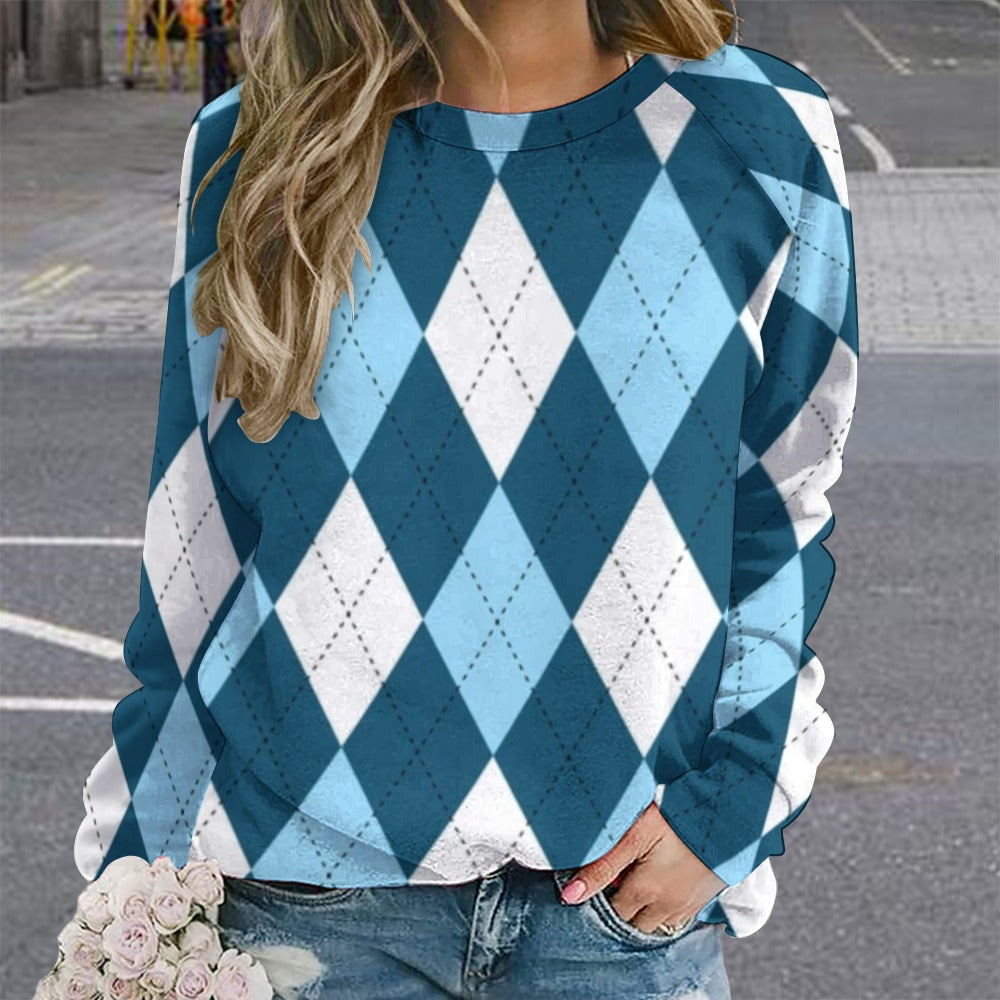 KSC's Exclusive Women's Sweater Collection (10) Designs/Styles - Raglan round neck sweater