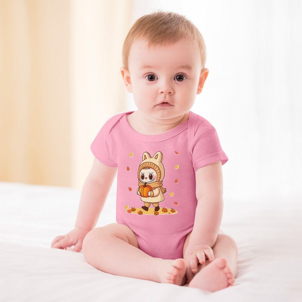 KSC's BABY LABUBU BODYSUIT -Short -Sleeve Baby's Bodysuit