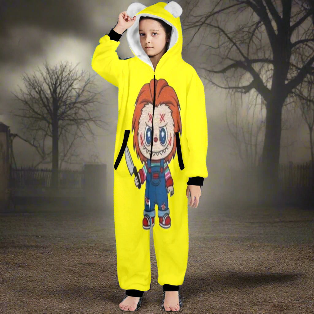 KSC's Halloween Big Kids Unisex Onesies Chucky Labubu