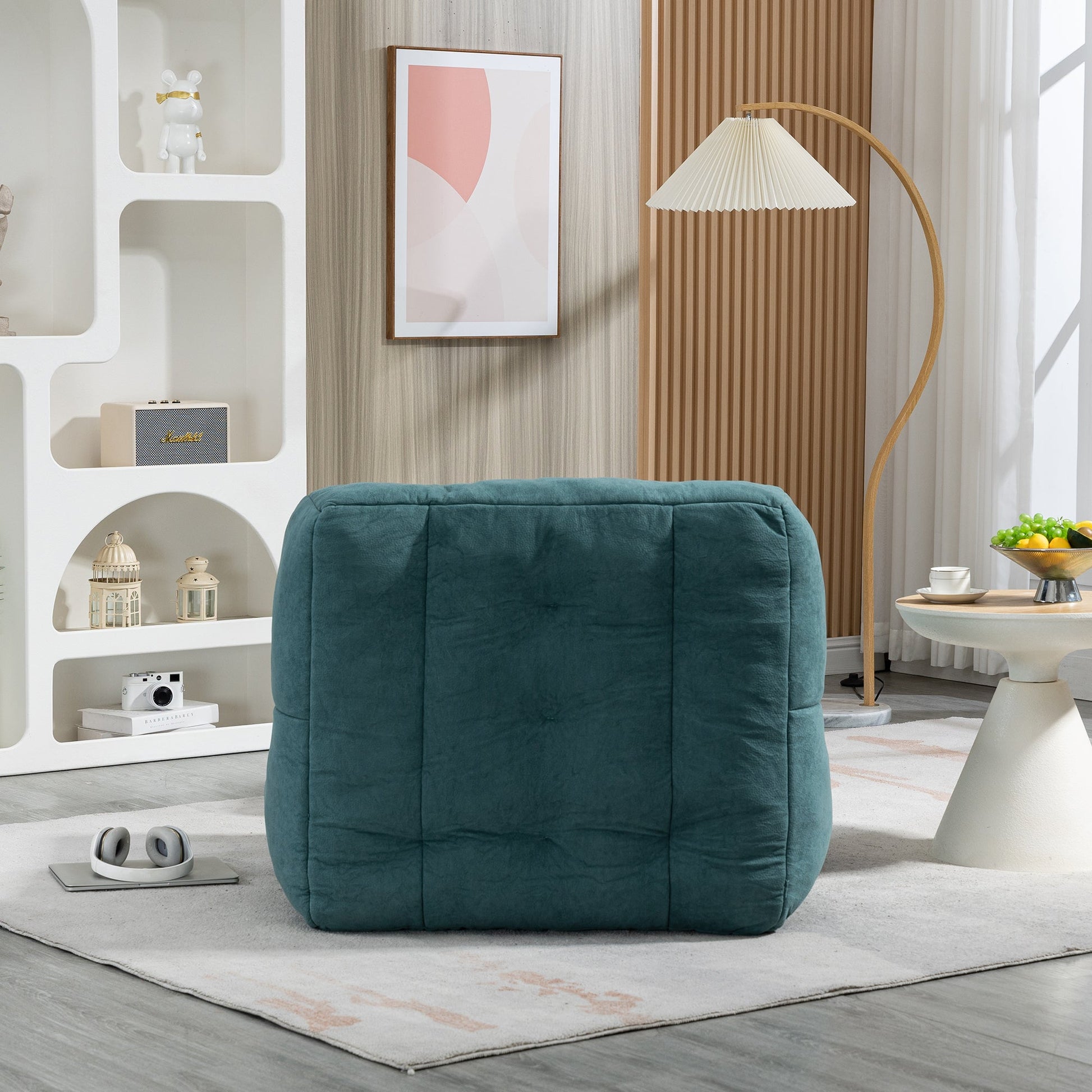 Fluffy bean bag chair, comfortable bean bag for adults and children,