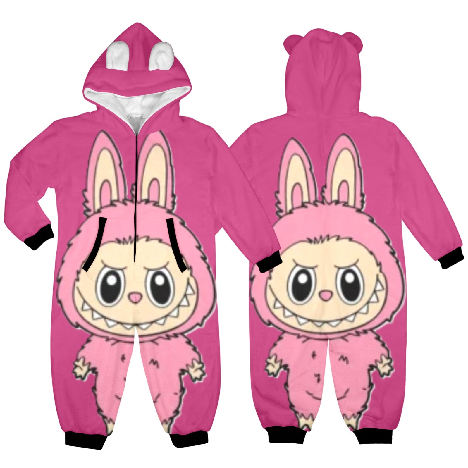 KSC's Exclusive Labubu Little Kids Onesies (2 to 7 Years Old) - Pink Labubu