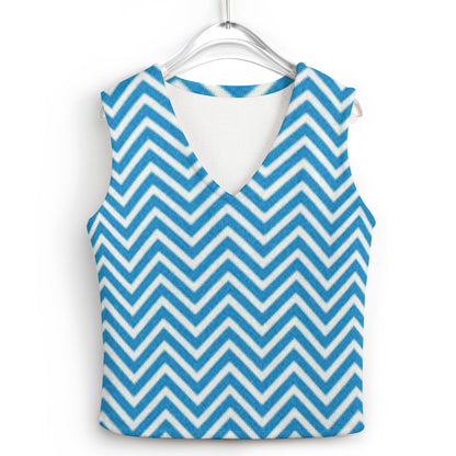 KSC's Custom Designs Women's Long Sleeve Button Knit Vest - 10 OPTIONS INSIDE