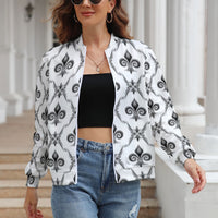 Women's Long Sleeve Zipper Jacket (10 Options) - KSC's Limited Edition Designer Collections