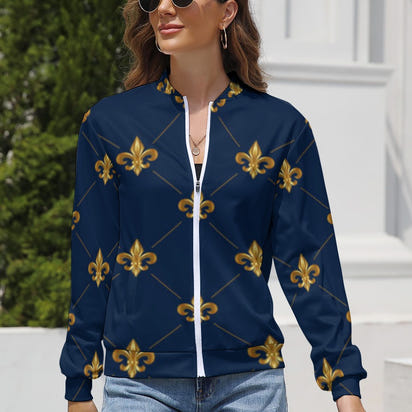 Women's Long Sleeve Zipper Jacket (10 Options) - KSC's Limited Edition Designer Collections