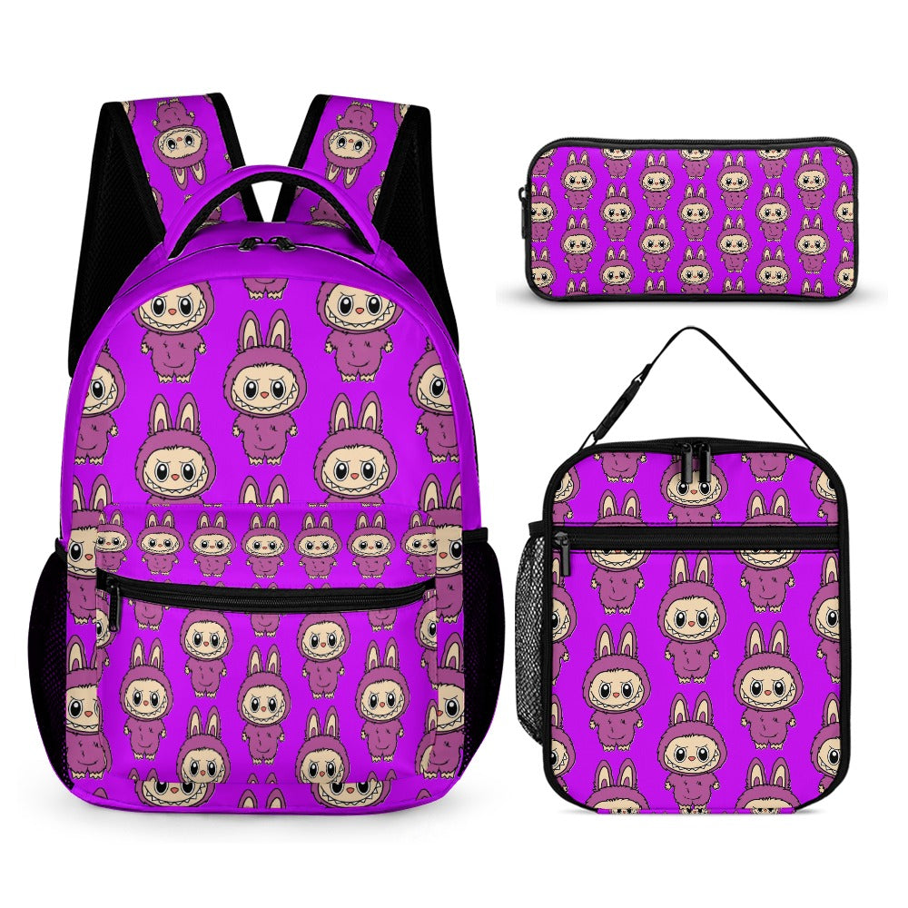 Cutest Exclusive Labubu Backpack Bundles, Three piece set combination - 10 different options to choose from!