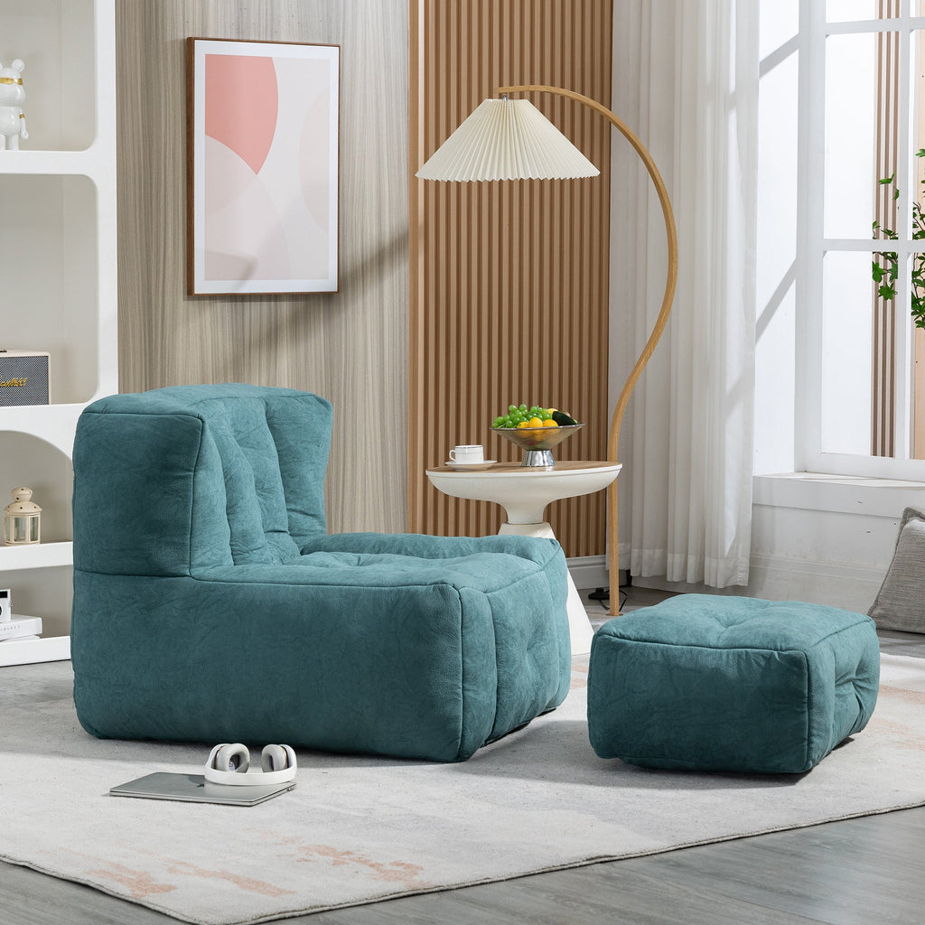 Fluffy bean bag chair, comfortable bean bag for adults and children,