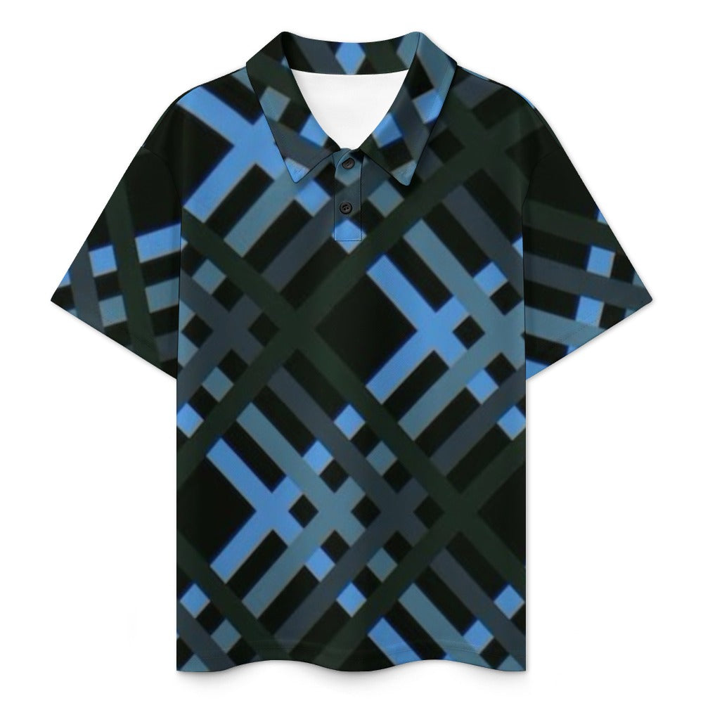 KSC's Exclusive Kids Designs- Young Men's/Boys New Kid's Shoulder buttoned polo shirt
