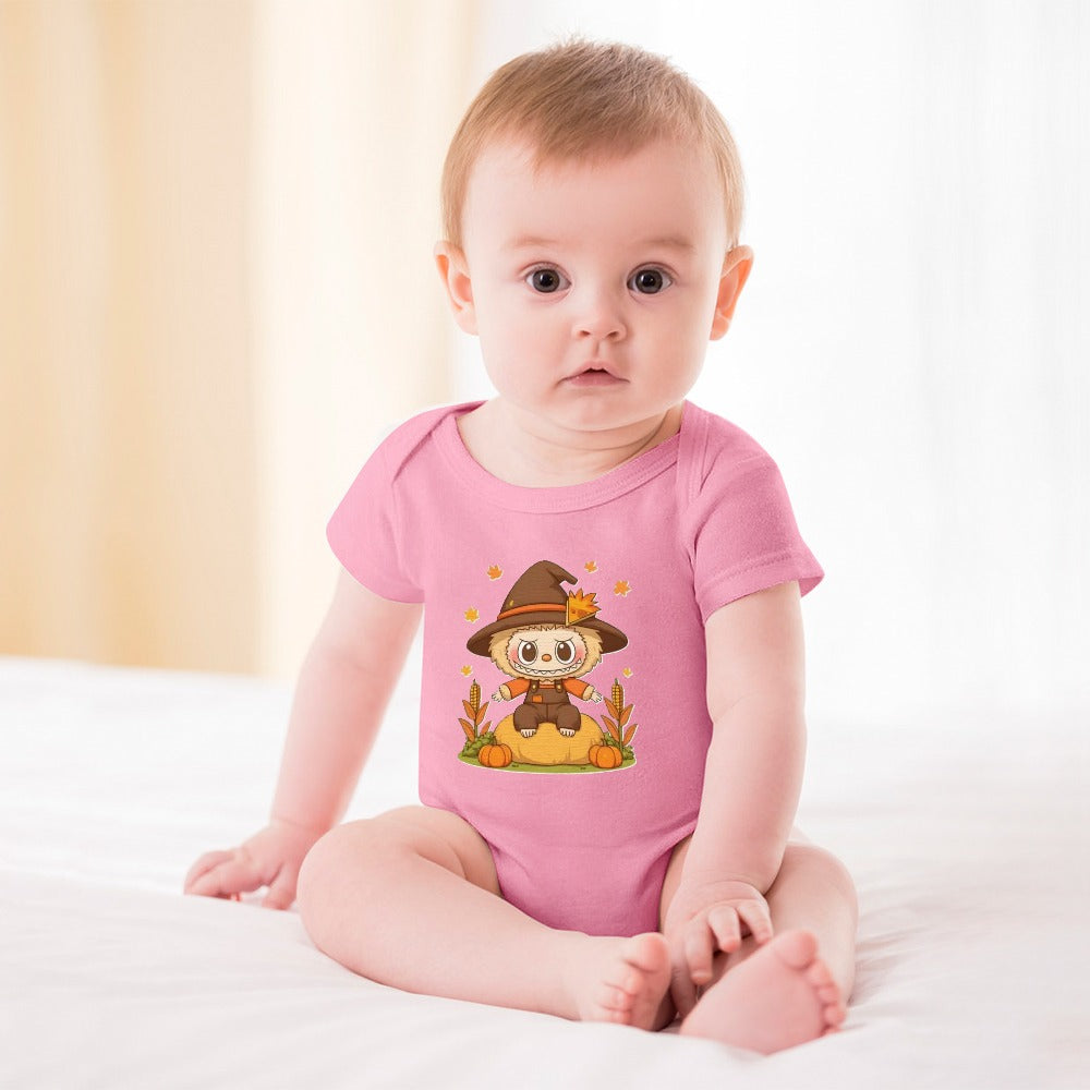 KSC's BABY LABUBU BODYSUIT -Short -Sleeve Baby's Bodysuit