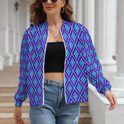 Women's Long Sleeve Zipper Jacket (10 Options) - KSC's Limited Edition Designer Collections