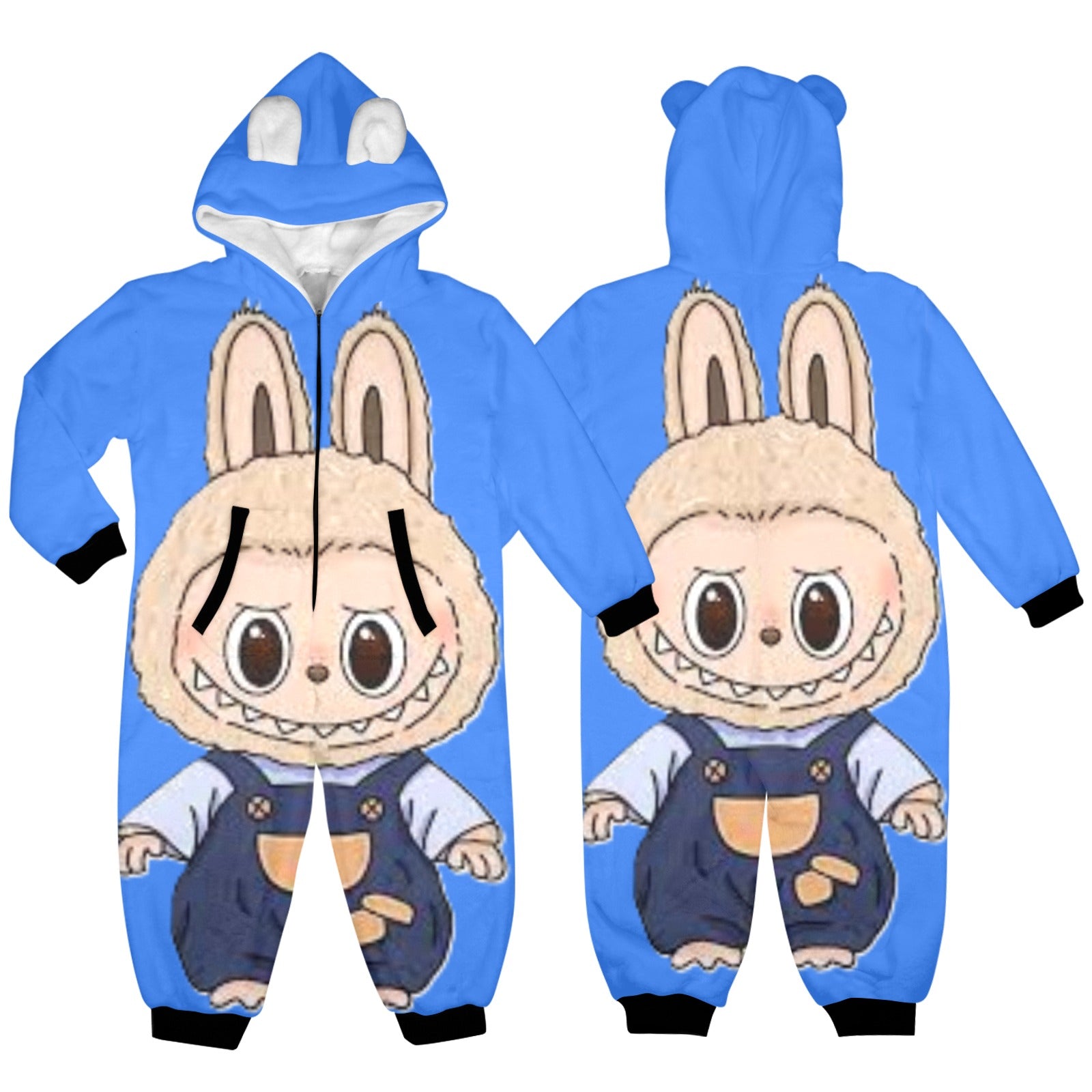 KSC's Exclusive Labubu Little Kid Onesie (2 to 7 years old) Overalls Labubu