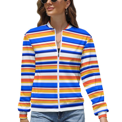 Women's Long Sleeve Zipper Jacket (10 Options) - KSC's Limited Edition Designer Collection