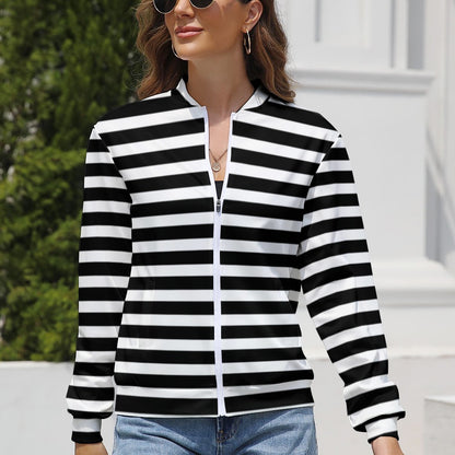 Designer Style Women's Long Sleeve Zipper Jacket (10 Options) - KSC's Limited Edition Collections