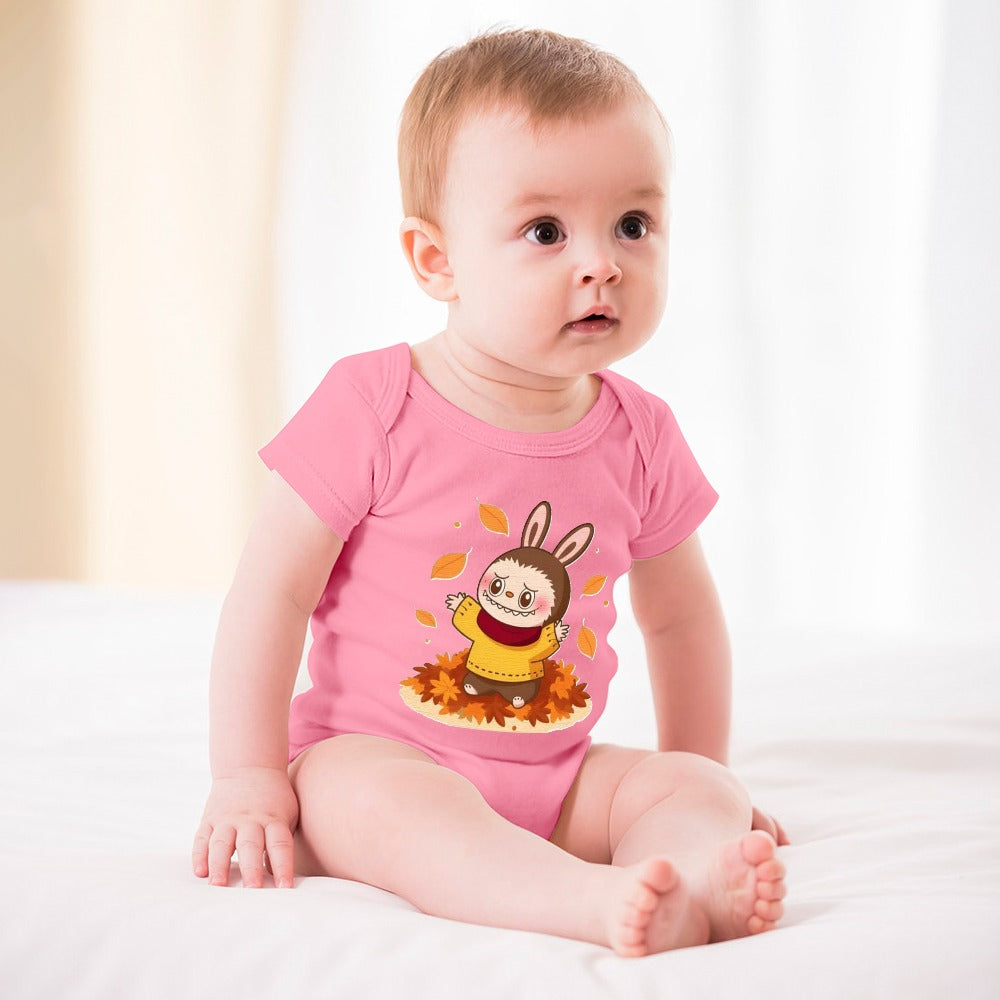 KSC's BABY LABUBU BODYSUIT -Short -Sleeve Baby's Bodysuit