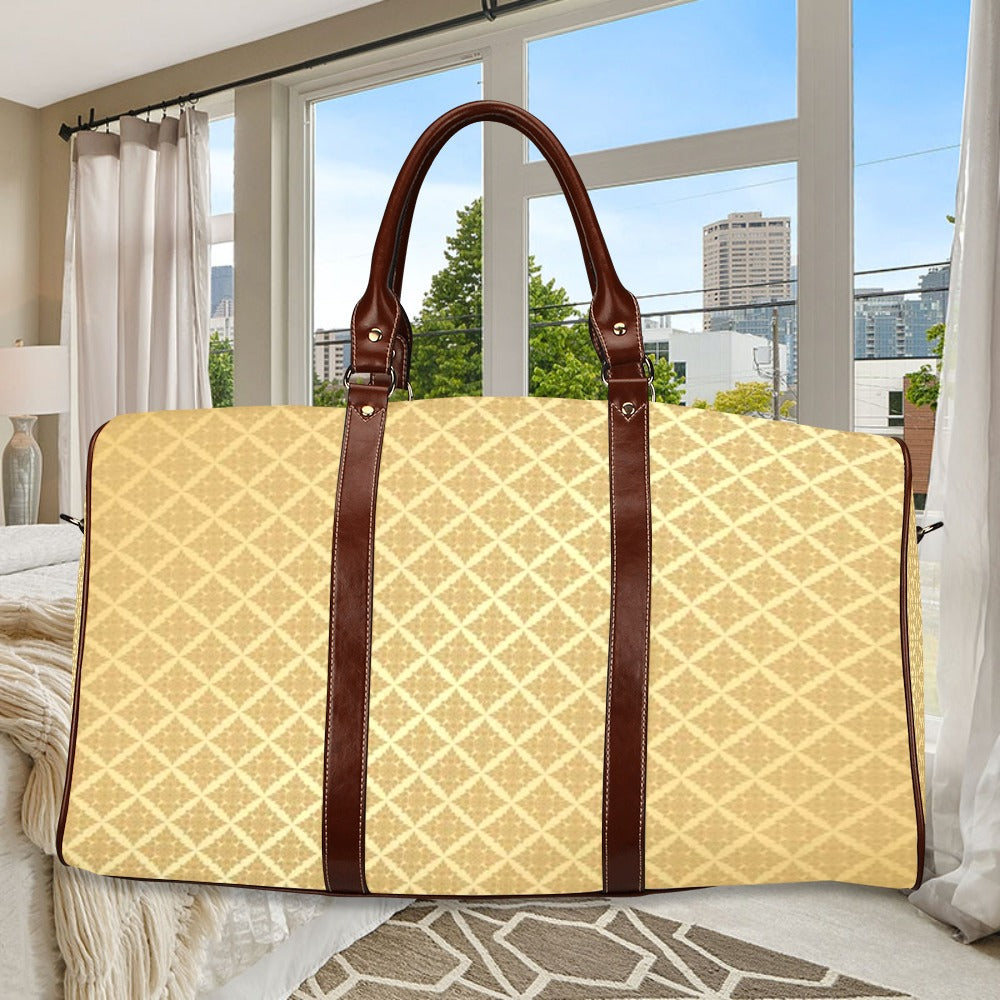 KSC's Exclusive Designs Travel Bags (Black Handles/Straps) (Model1639) - 10 Options Inside