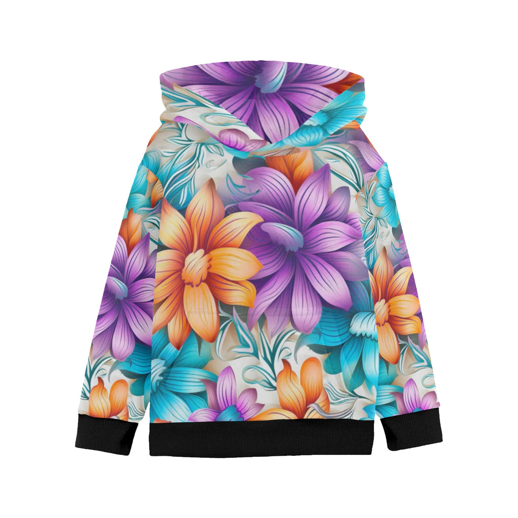 KSC's Designs Little Girls' Long Sleeve Hoodies
