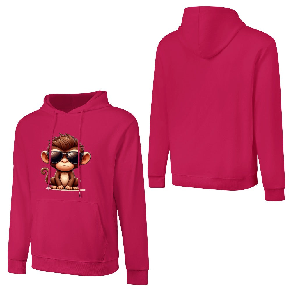 New Cool Monkey Pure cotton hooded sweater