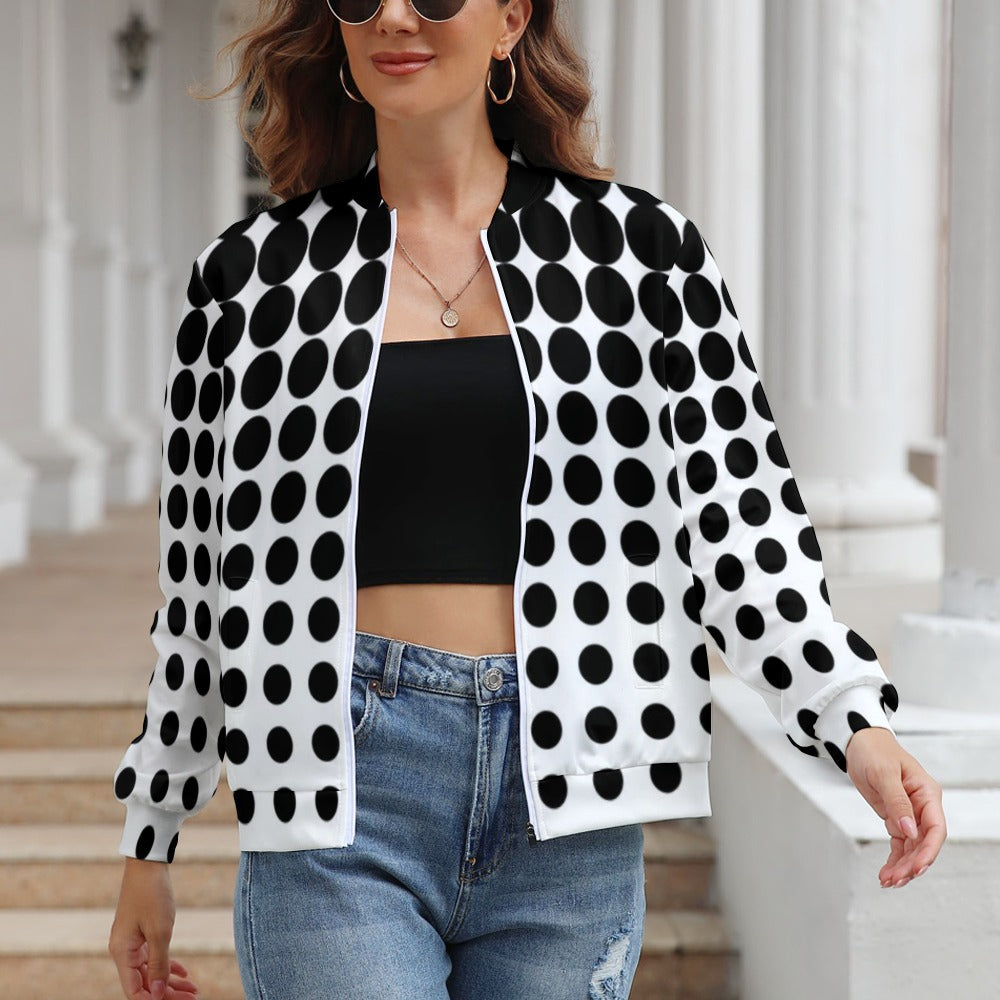 Women's Long Sleeve Zipper Jacket (10 Options) - KSC's Limited Edition Designer Collections