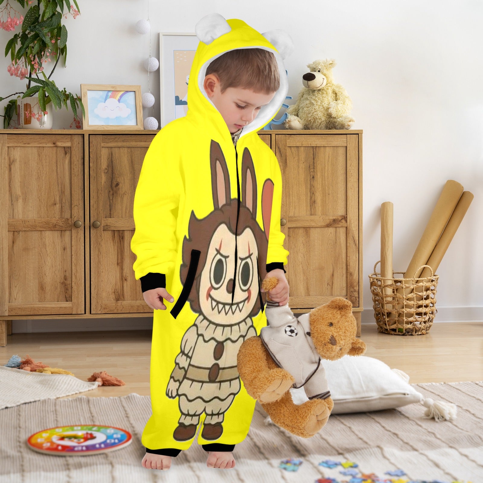 KSC's Halloween Exclusive Little Kids Unisex Onesie Labubu It Clown