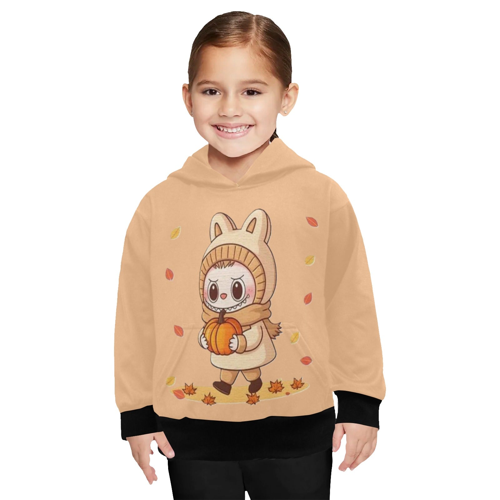 KSC's Little Girls' Fall Labubu Long Sleeve Hoodies - CUTE & COMFY - PERFECT FOR FALL & WINTER!