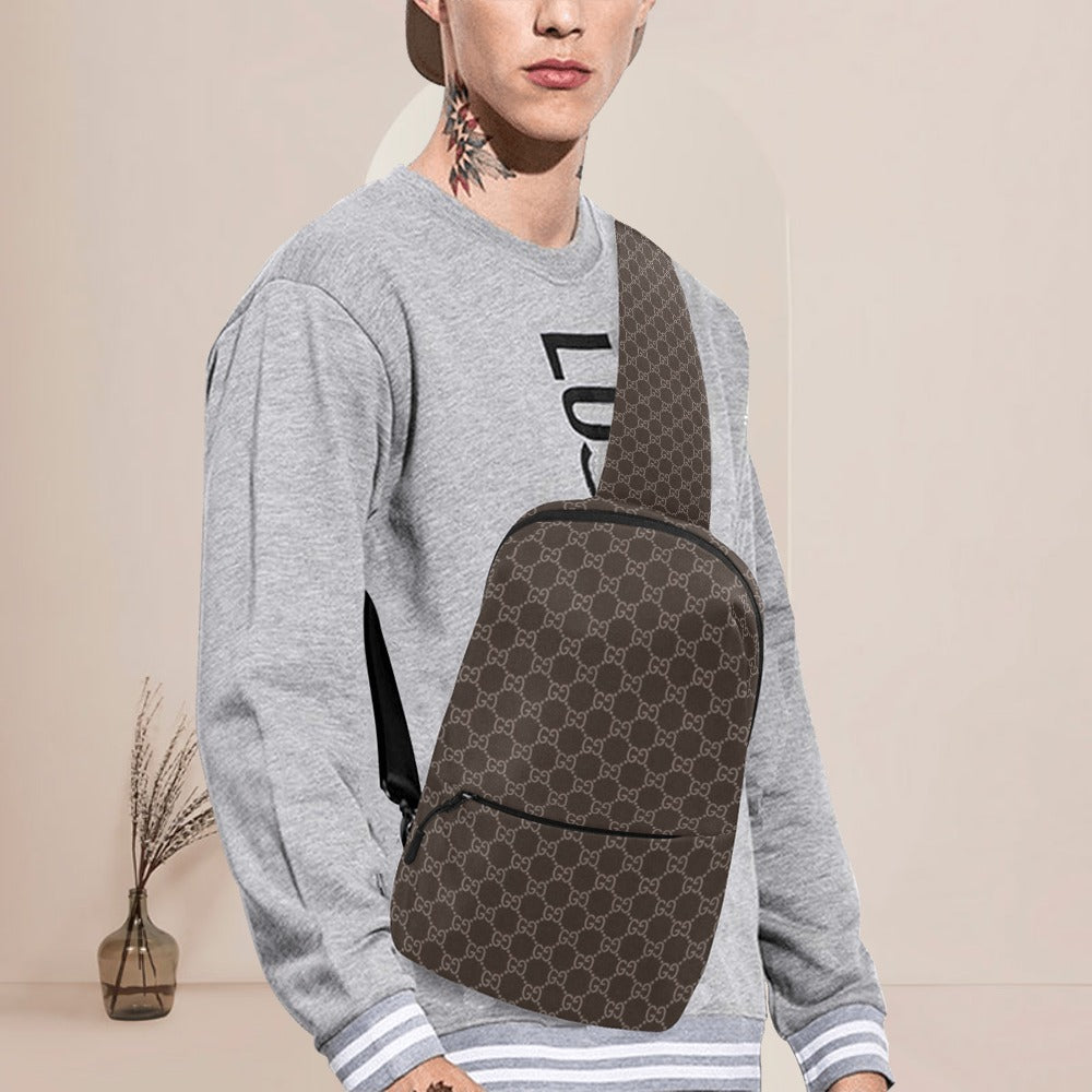 KSC's Exclusive Designs Men's Chest Bag - 9 Options