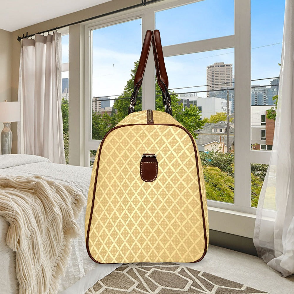 KSC's Exclusive Designs Travel Bags (Black Handles/Straps) (Model1639) - 10 Options Inside