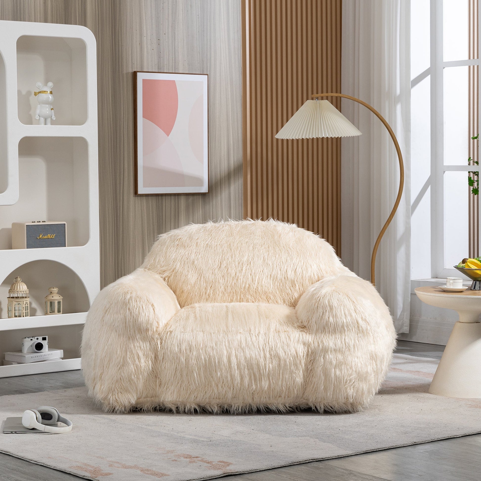 Comfy Bean Bag Chair Lazy Sofa Bean Bag Chair Adult, Teen High Density Foam