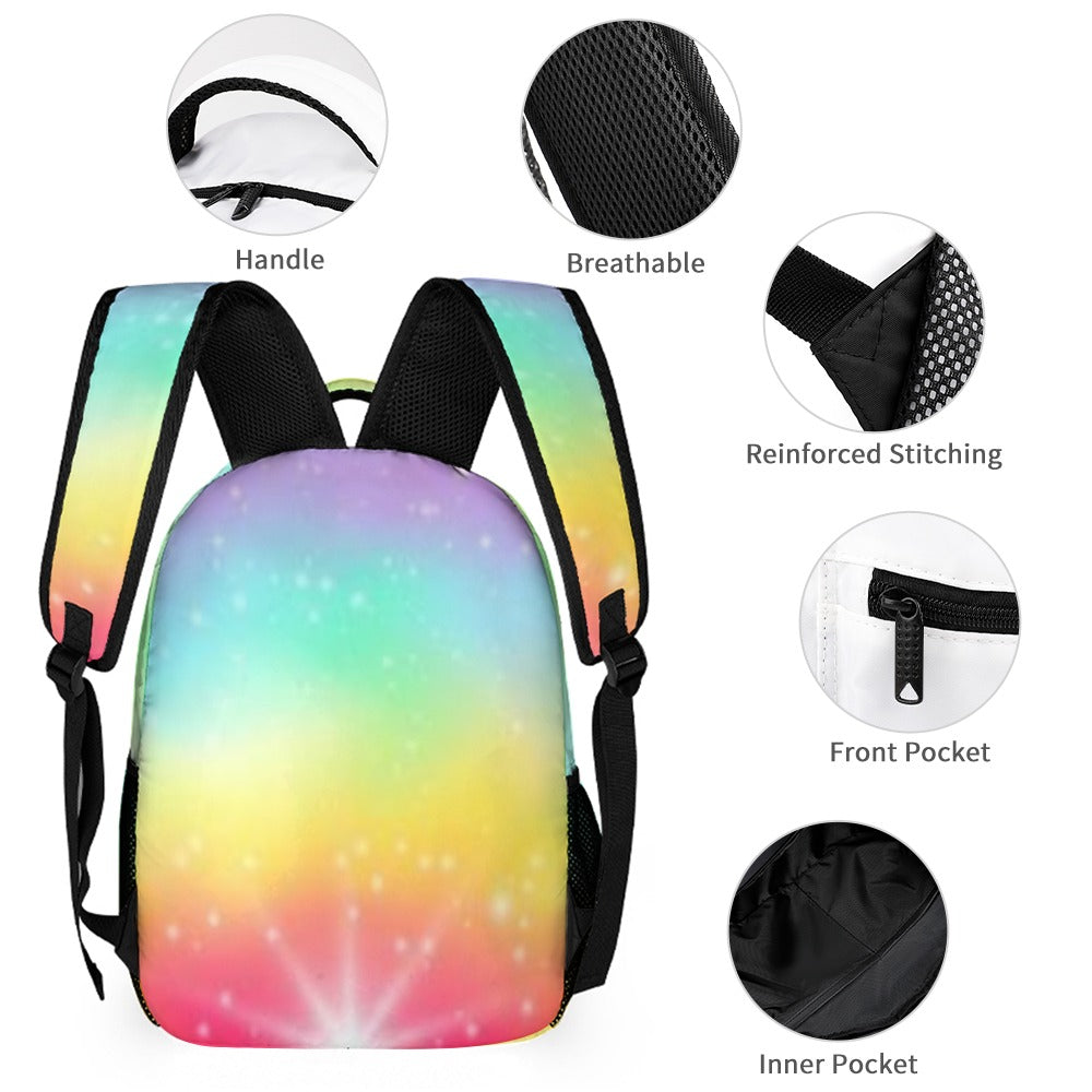 BACK TO SCHOOL BUNDLES -3PC Back To School Set - KSC's Custom Designs Back To School Sets - Backpacks, Three piece set combination Backpacks, Lunch Box, Pencil Bag/Organizer
