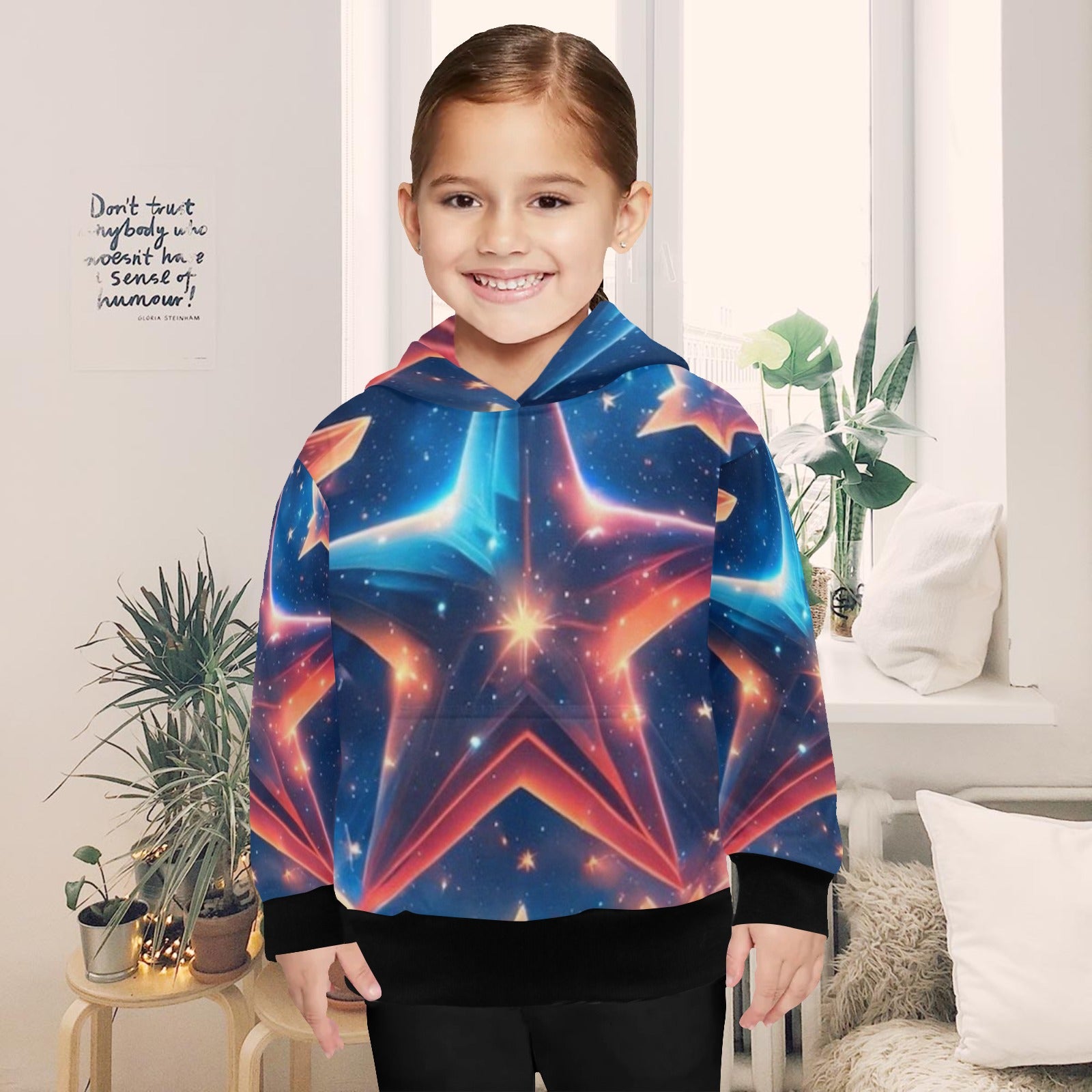 KSC's Exclusive Designs Little Girls' Long Sleeve Hoodie - Little Girls' Long Sleeve Hoodie