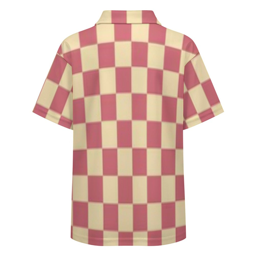 KSC's Exclusive Kids Designs- Young Men's/Boys New Kid's Shoulder buttoned polo shirt