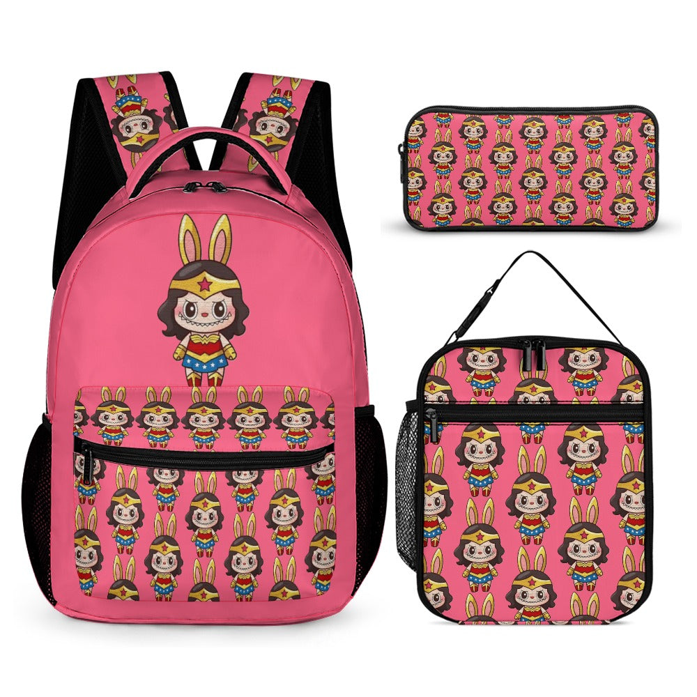 Cutest Exclusive Labubu Backpack Bundles, Three piece set combination -8 different options to choose from!