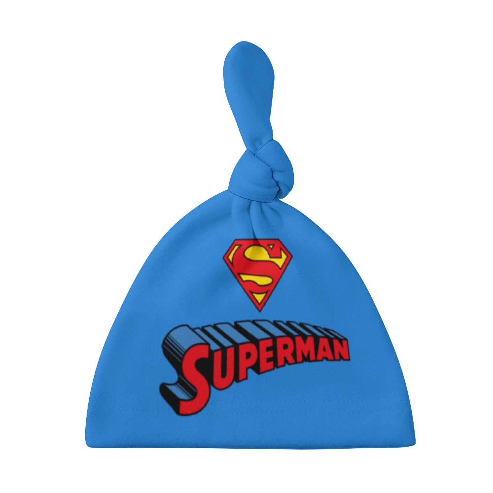 Baby Superman Long Sleeve Onesie Romper with Hat
