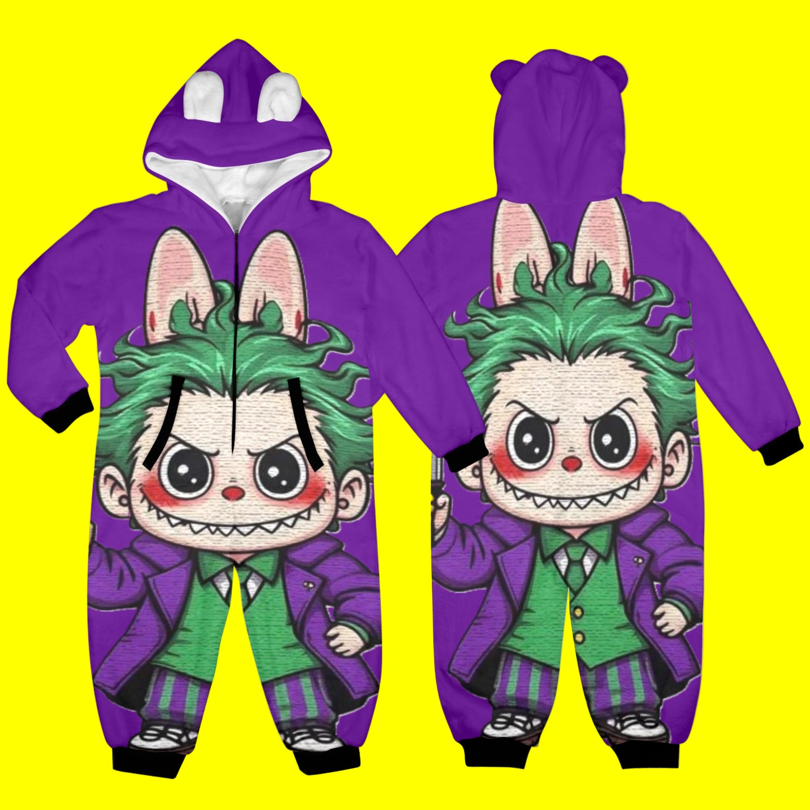 KSC's Halloween Lil Kid Unisex Onesie 2 to 7 years old - Labubu Joker