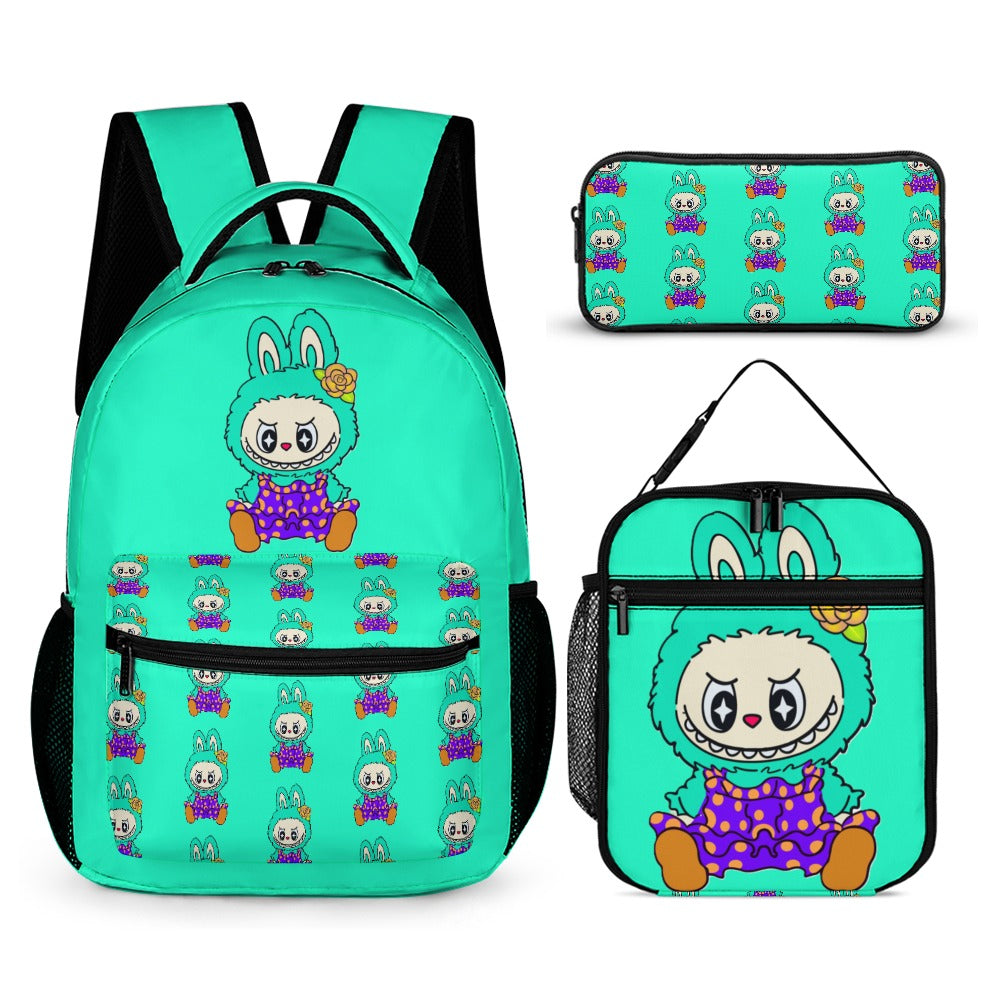 10 Options - Labubu Backpack Bundle Three piece set combination - Back to School Bundles - 10 different options to choose from!