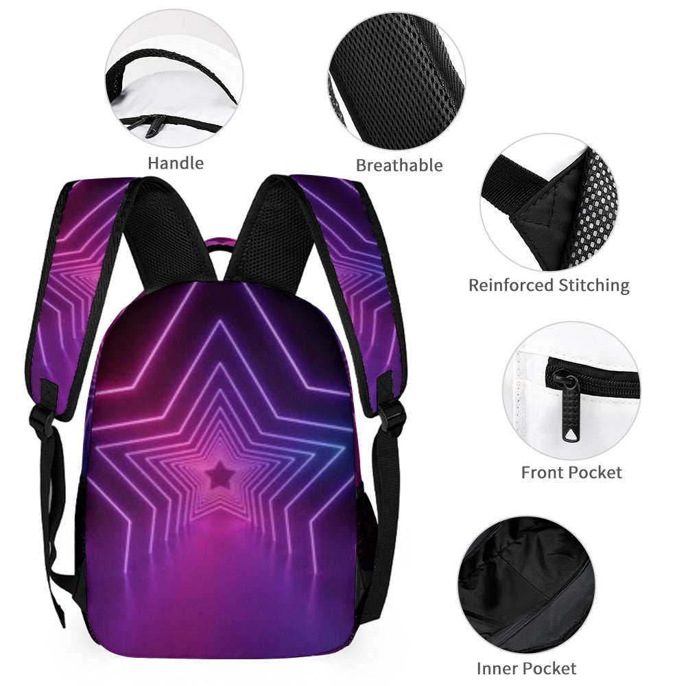 BACK TO SCHOOL BUNDLES -3PC Back To School Set - KSC's Custom Designs Back To School Sets - Backpacks, Three piece set combination Backpacks, Lunch Box, Pencil Bag/Organizer