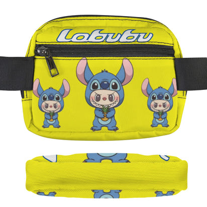 🌈 Labubu Stitch Crossbody Fanny – Color-Pop Cool for Every Age! Labubu Stitch Cross Body Bags - Fanny Bags: Adults & Kids with Variety Of Colors