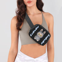 🧨 TRENDING: Labubu™ Grey Crossbody Fanny – Street-Smart Style for Every GenerationGrey Labubu Cross Body Bags - Fanny Bags for ALL AGES