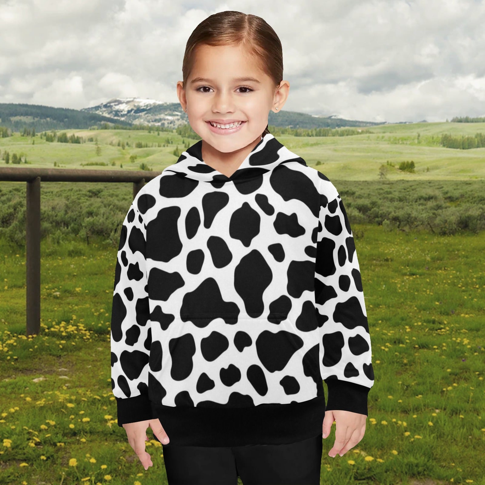 KSC's Exclusive Designs Little Girls' Long Sleeve Hoodie - Little Girls' Long Sleeve Hoodie