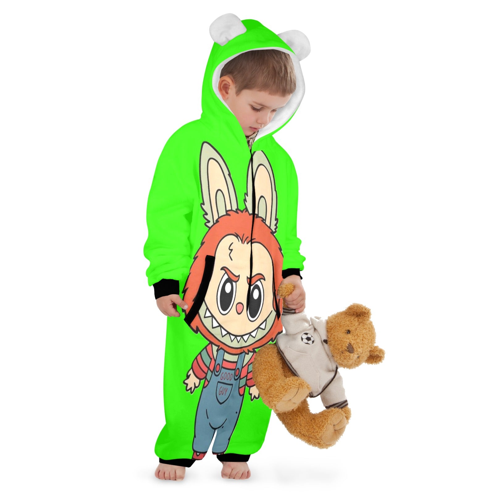 KSC's Halloween Exclusive Little Kid Unisex Onesie Labubu GoodGuy Doll Chucky