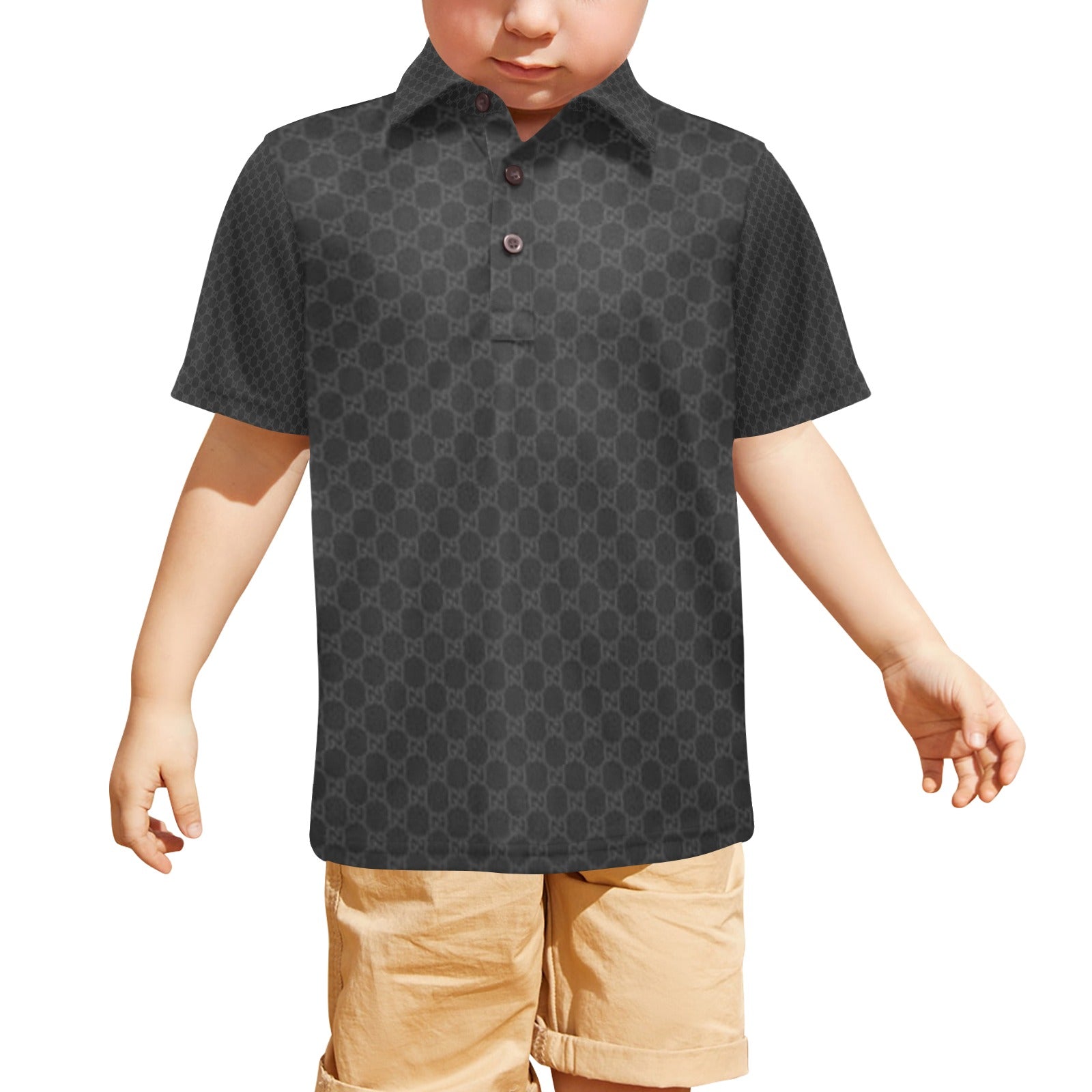 KSC's Exclusive Designs Little Boys' Polo Shirt T55 - 10 Options Inside